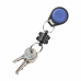 Chaveiro Nite Ize KeyRing 360 com conector rápido magnético em aço inox